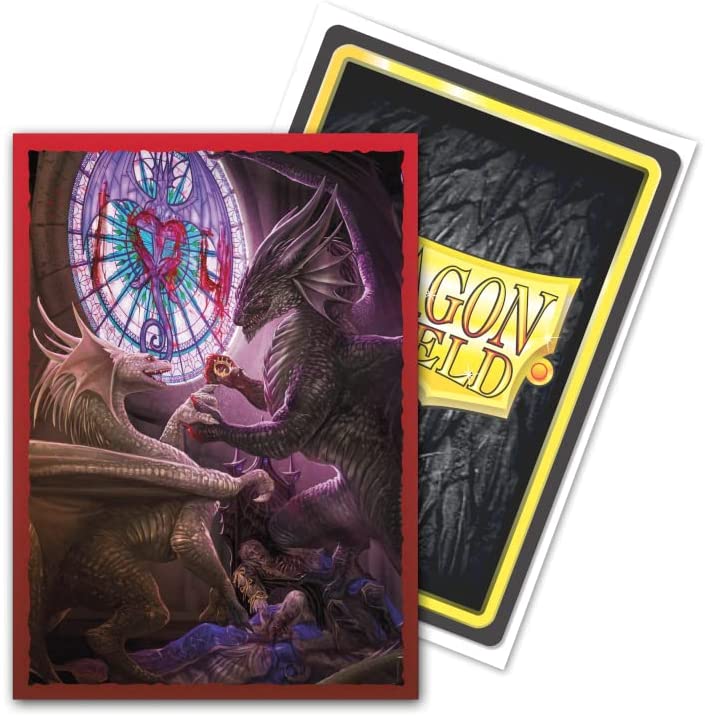 Dragon Shield 100ct Standard Card Sleeves - Limited Edition Art: Brushed Valentine Dragon 2022
