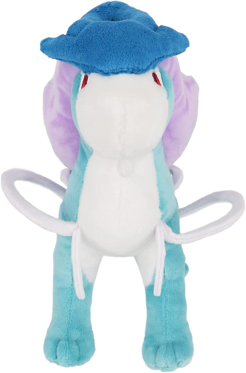 Sanei Pokemon All Star Series - PP64 - Suicune Stuffed Plush, Blue, Purple, 8.5"