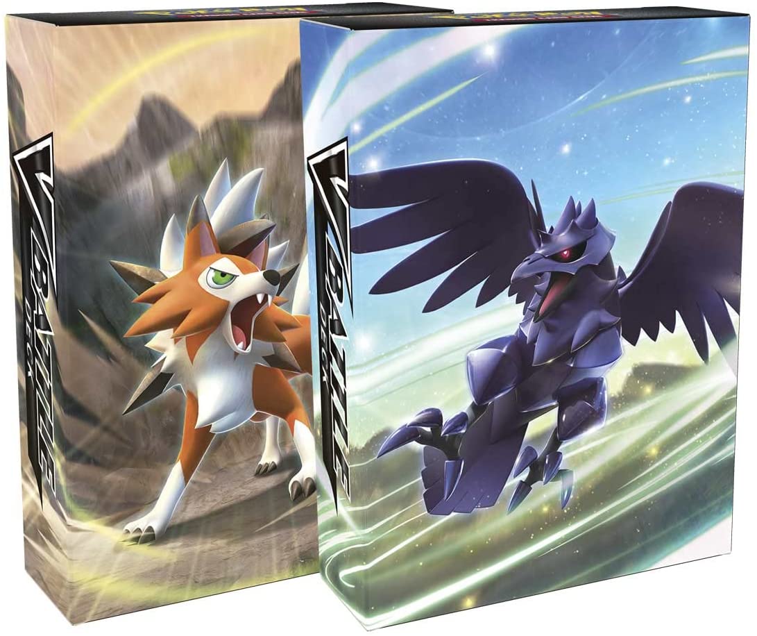 Pokemon TCG: V Battle Deck Bundle - Lycanroc vs. Corviknight