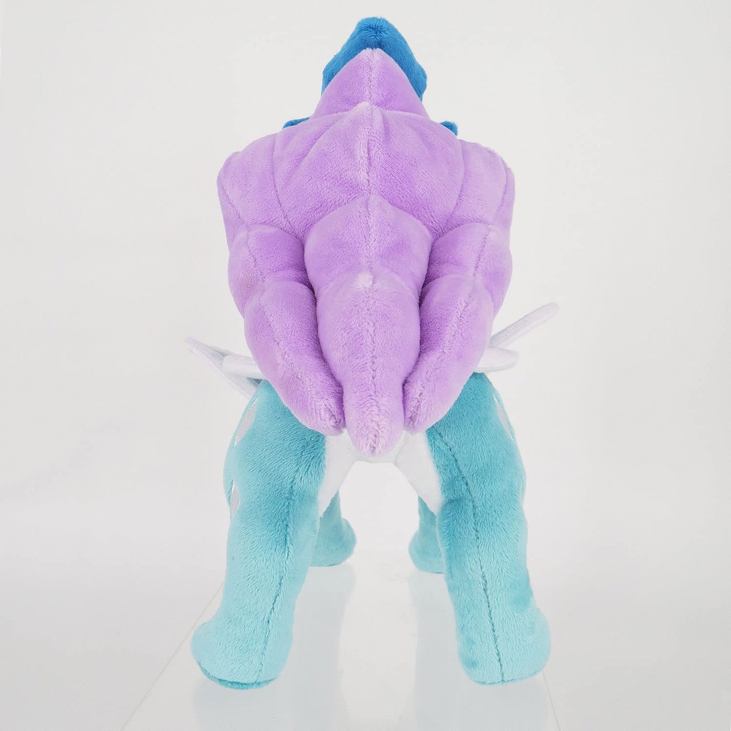 Sanei Pokemon All Star Series - PP64 - Suicune Stuffed Plush, Blue, Purple, 8.5"