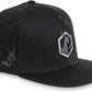 Pokemon Center Flat-Bill Hat - Rayquaza Black