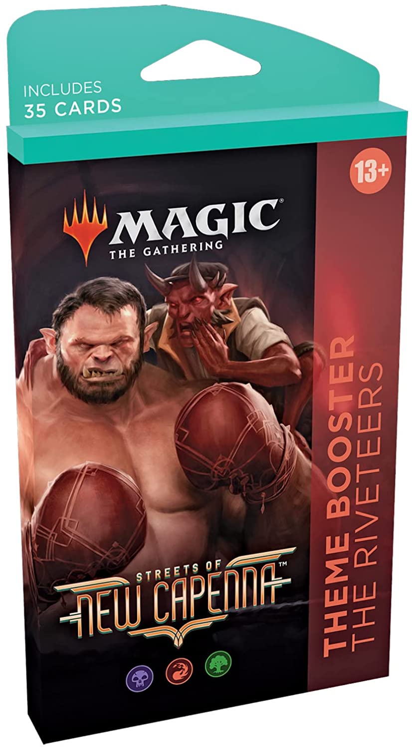 Magic: The Gathering Theme Booster Pack - Streets of New Capenna - Brokers (Green, White, Blue)