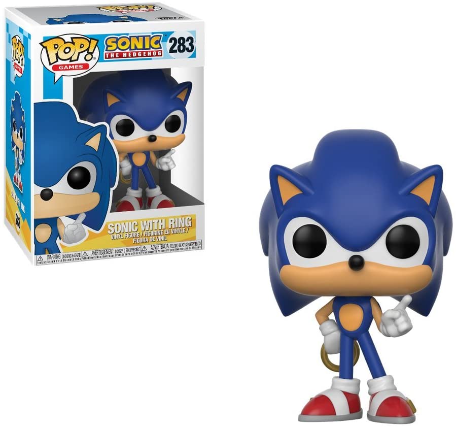 Funko Pop! Games: Sonic the Hedgehog - Sonic With Ring #283