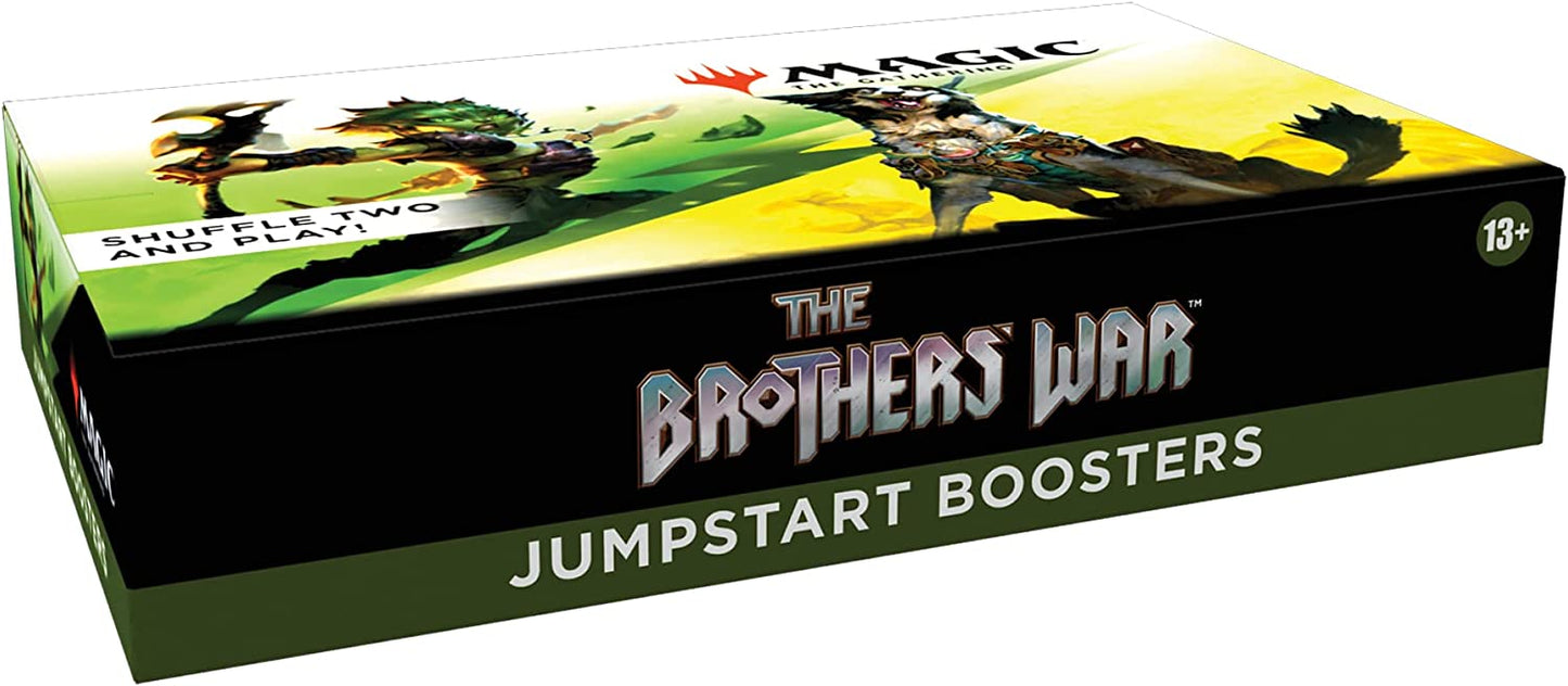 Magic: The Gathering Jumpstart Booster Box Case - The Brothers’ War (Case of 6)