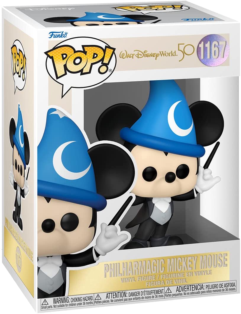 Funko Pop! Disney: Walt Disney World 50th - Philharmagic Mickey Mouse #1167