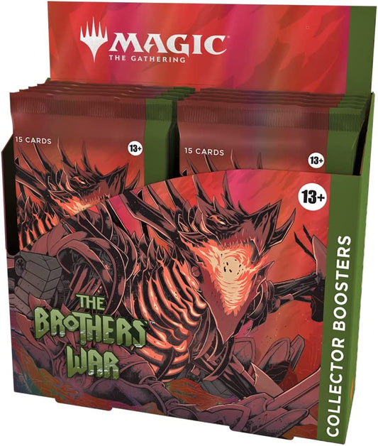Magic: The Gathering Collector Booster Box Case - The Brothers' War (Case of 6)