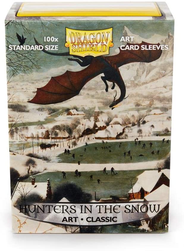 Dragon Shield 100ct Standard Card Sleeves: Fine Art - Classic Hunter in the Snow