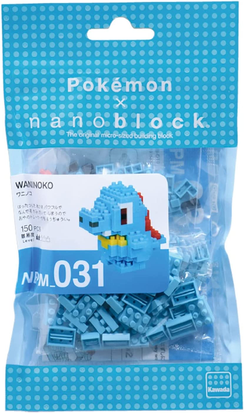 Nanoblocks Building Kit - Pokemon Totodile
