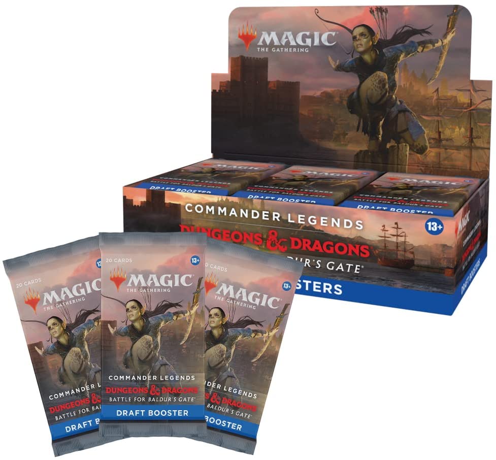 Magic: The Gathering Draft Booster Box Case - Commander Legends: Battle for Baldur's Gate (Case of 6)