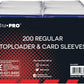 Ultra Pro 3x4 Top Loader & Card Sleeve Bundle - 200 of Each