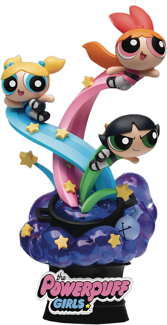 Beast Kingdom D-Stage Statue - The Powerpuff Girls: The Day is Saved