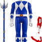 Super7 ReAction Figure - Mighty Morphin Power Rangers - Blue Ranger
