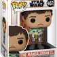 Funko Pop! Star Wars: The Mandalorian - Mandalorian (Din Djarrin) Holding Grogu #461