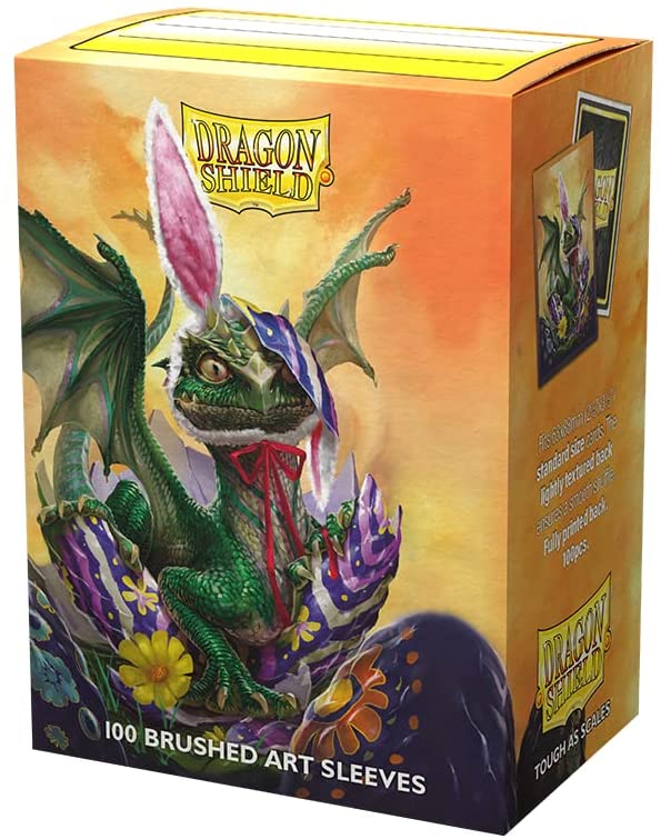 Dragon Shield 100ct Standard Card Sleeves - Brushed Art: 2022 Easter Dragon