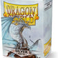Dragon Shield 100ct Standard Card Sleeves Display Case (10 Packs) - Matte Silver