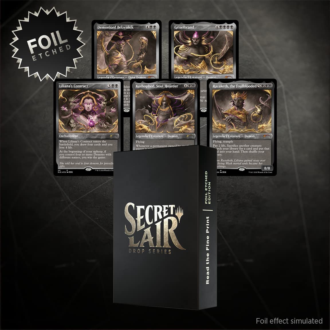 Magic: The Gathering Secret Lair - Etched Foil Edition - Read The Fine Print