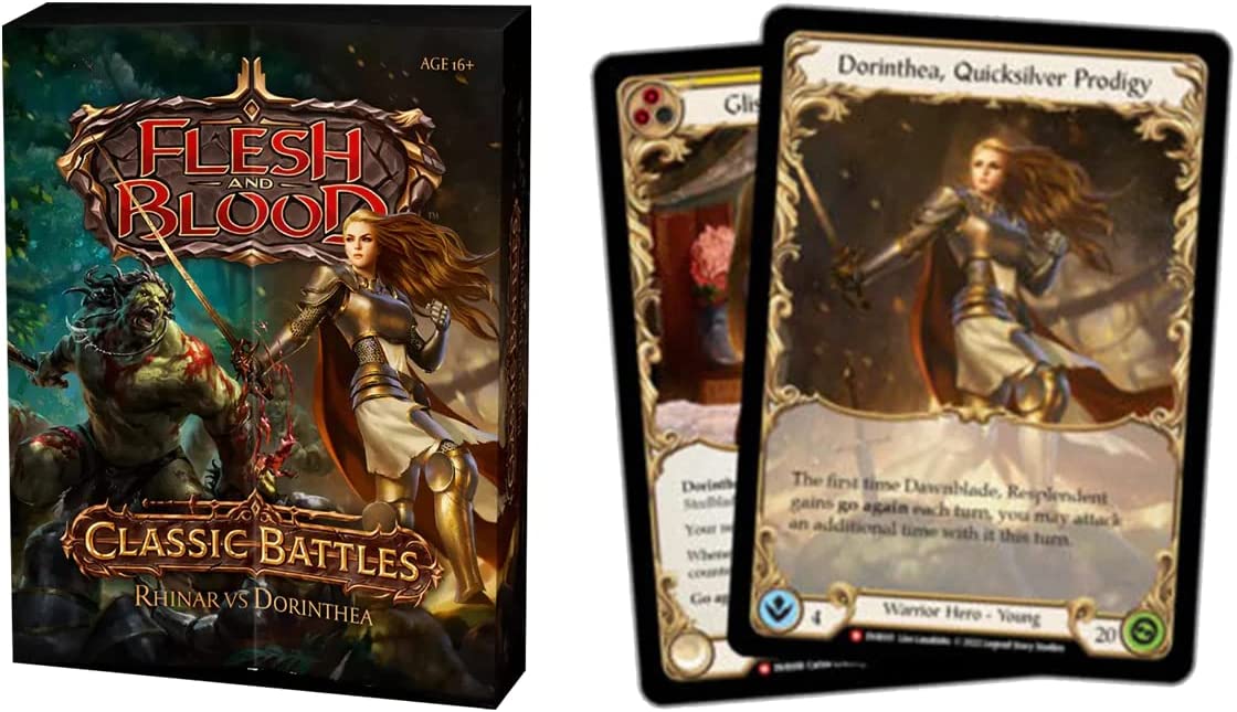 Flesh & Blood Two Player Deck - Classic Battles: Rhinar VS Dorinthea