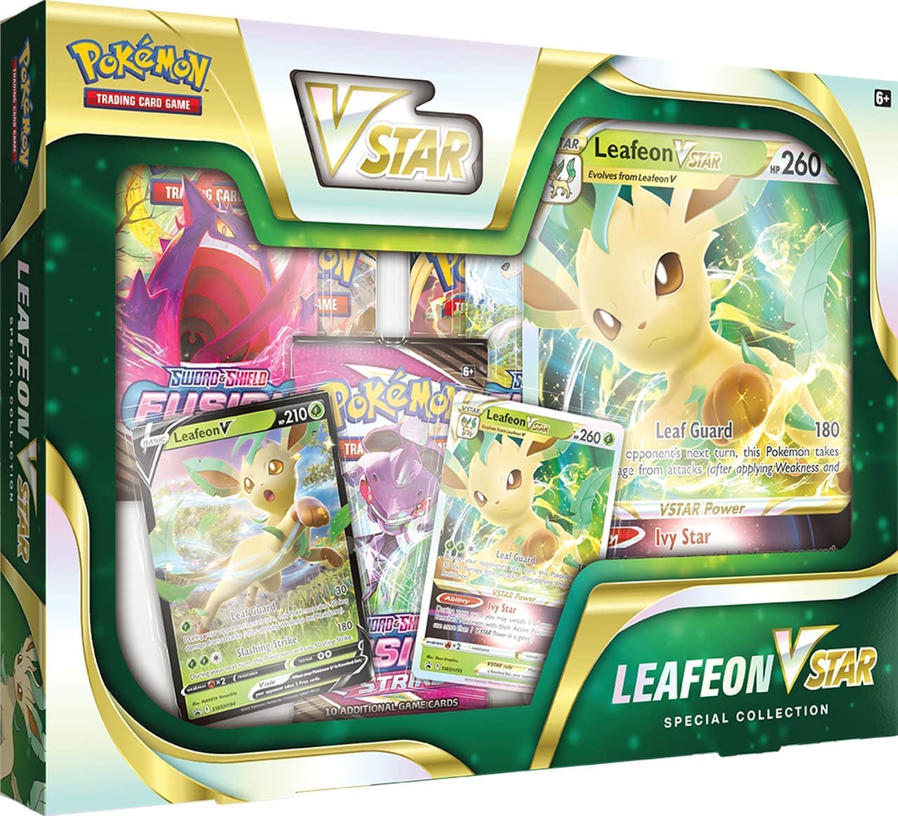 Pokemon TCG: Special Collection - Leafeon VStar & Glaceon Vstar - Set of 2