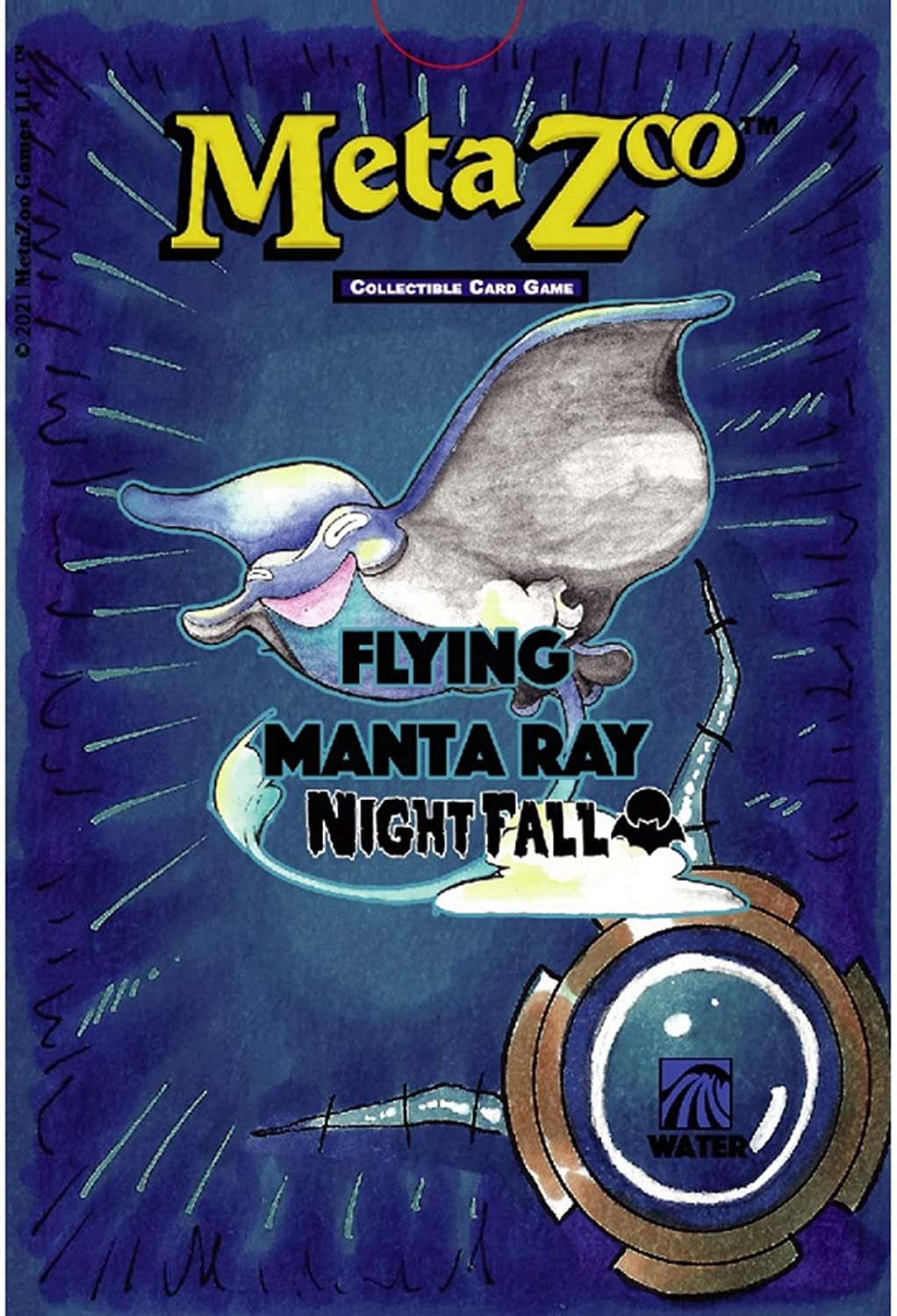 MetaZoo CCG: Nightfall Tribal Theme Deck (2nd Edition) - Flying Manta Ray