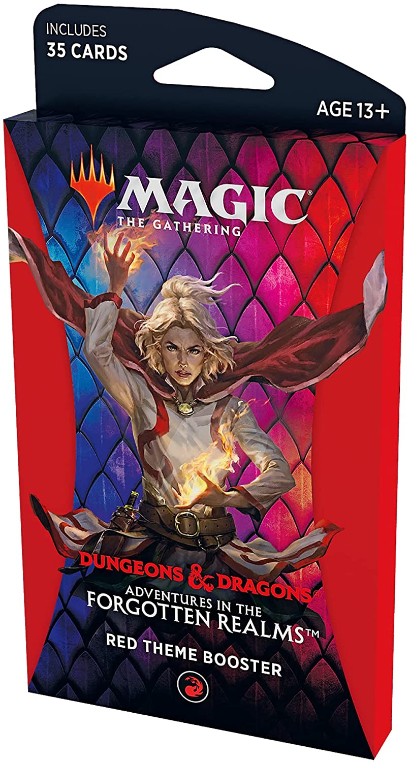 Magic: The Gathering Theme Booster Pack - Adventures in The Forgotten Realms - Red