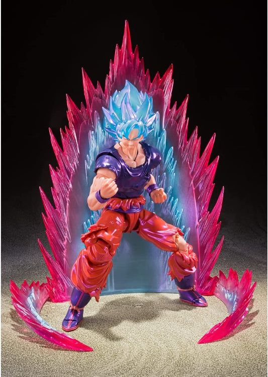 Bandai S.H.Figuarts Action Figure - Super Saiyan GOD Son Goku Kaio-Ken (Event Exclusive Color Edition)