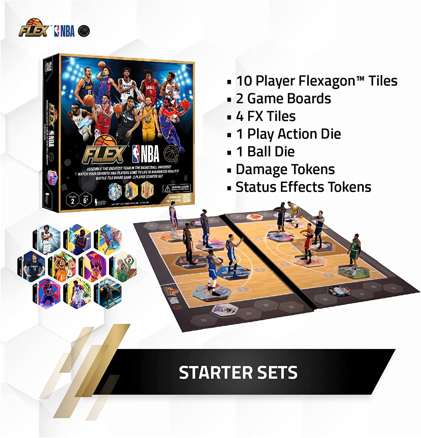 Flex Board Game - NBA TCG Game - Deluxe Series 2 Starter Set – Collectors  Emporium NY