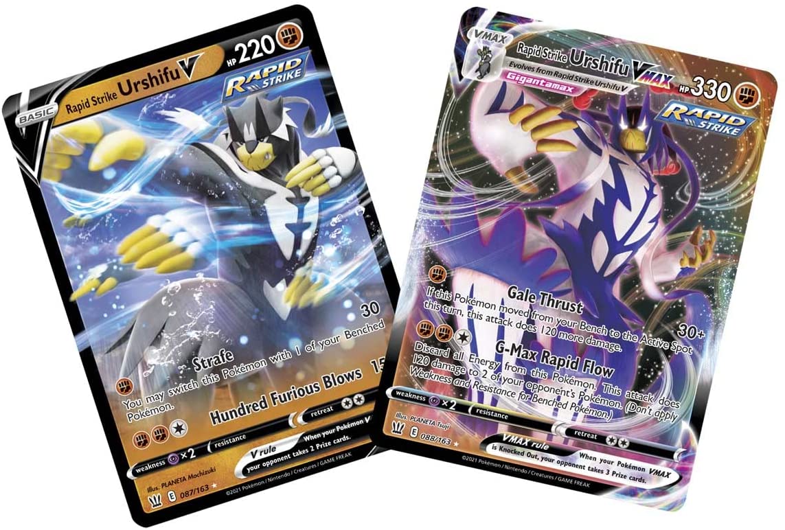 Pokemon TCG: League Battle Deck - Rapid Strike Urshifu VMax Collectors Emporium NY Pokemon TCG: League Battle Deck - Rapid Strike Urshifu VMax Collectors Emporium NY
