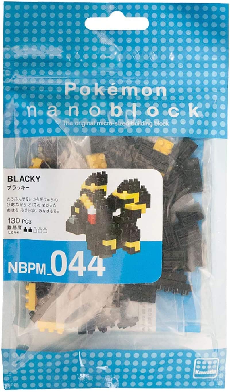 Nanoblocks Building Kit - Pokemon Espeon and Umbreon - Set of 2
