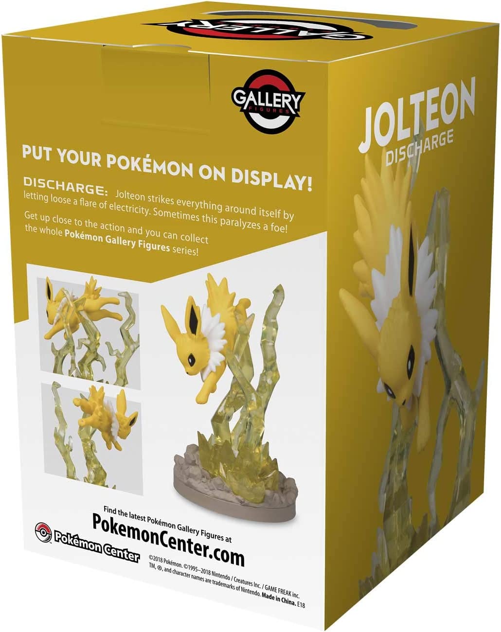 Pokemon Gallery Figure - Jolteon (Discharge)