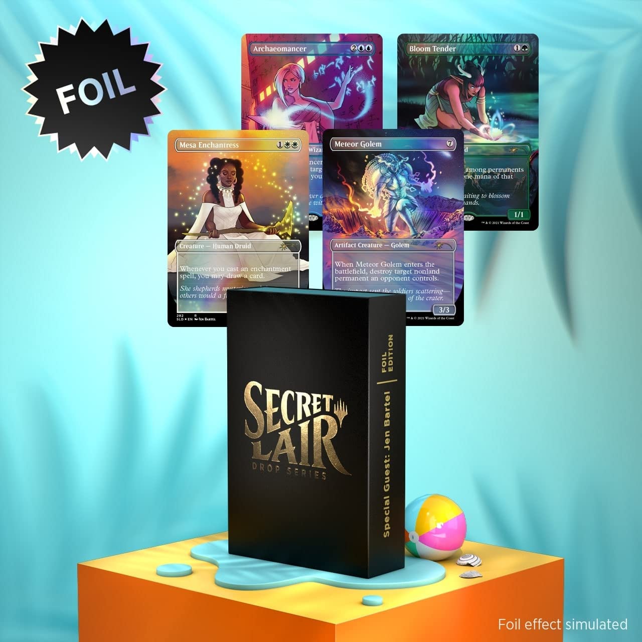 Magic: The Gathering Secret Lair - Premium Foil Edition - Special Guest: Jen Bartel