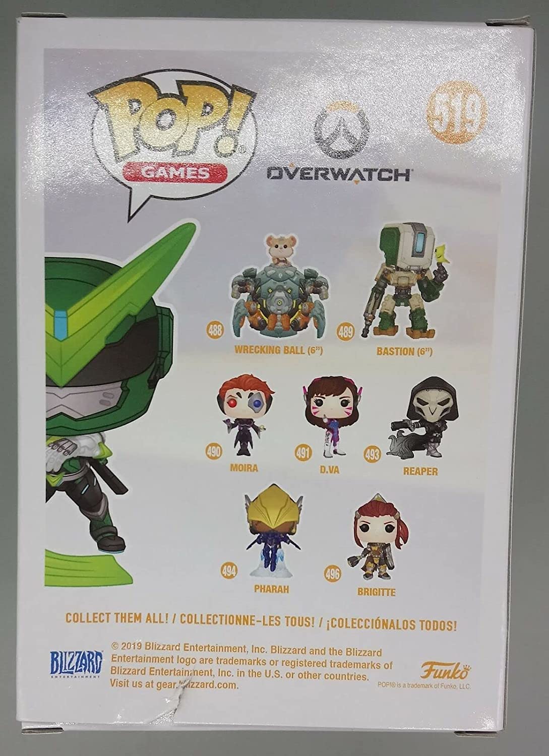 Funko Pop! Games: Overwatch - Sentai Genji #519 (Blizzcon Exclusive)