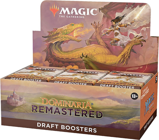 Magic: The Gathering Draft Booster Box Case - Dominaria Remastered (Case of 6)