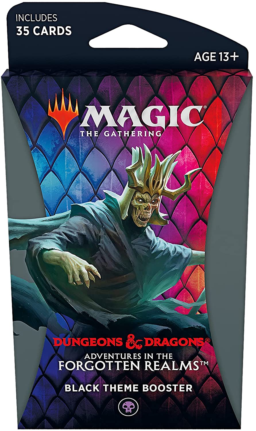 Magic: The Gathering Theme Booster Pack - Adventures in The Forgotten Realms - Black