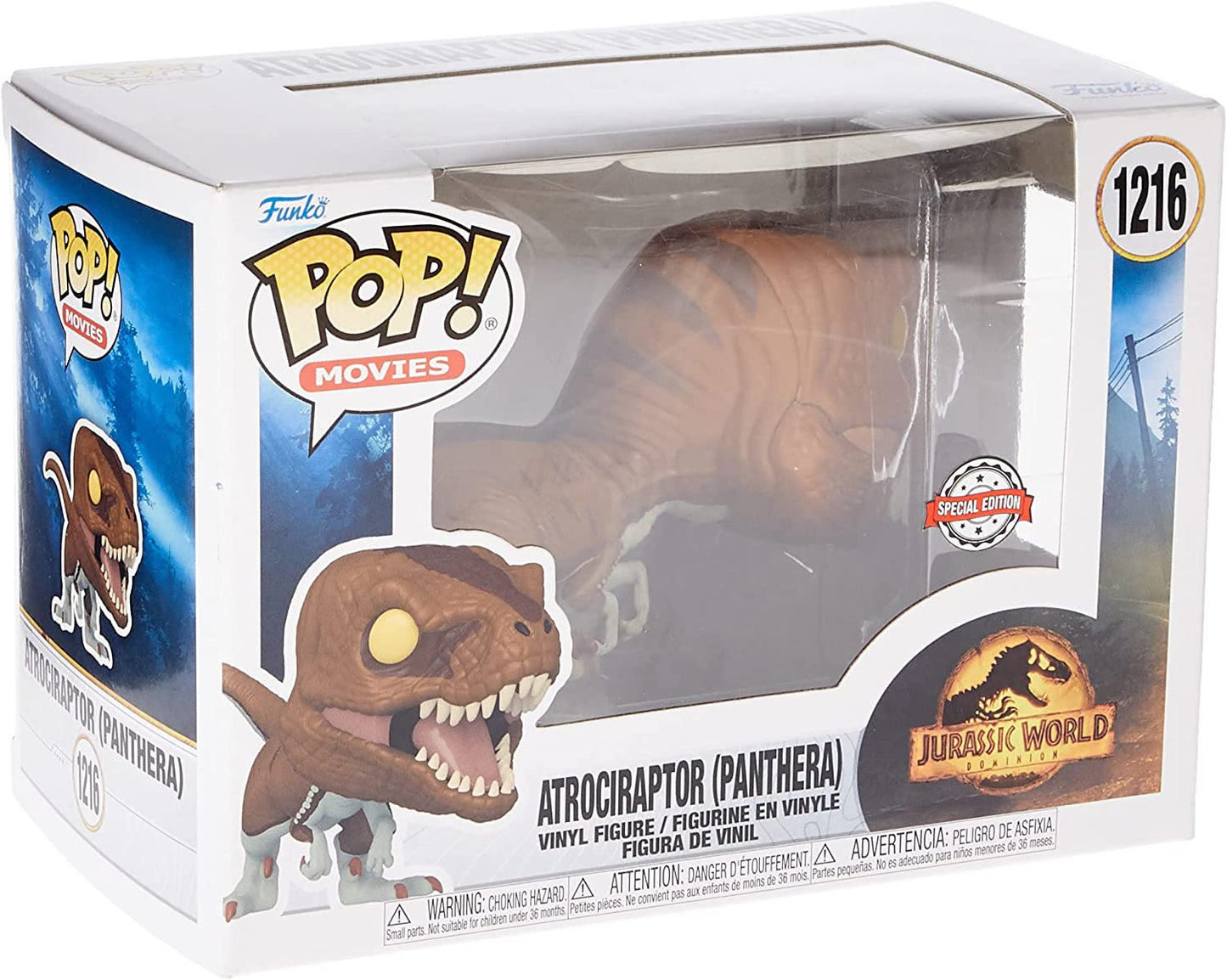 Funko Pop! Movies: Jurassic World: Dominion - Atrociraptor (Panthera) #1216