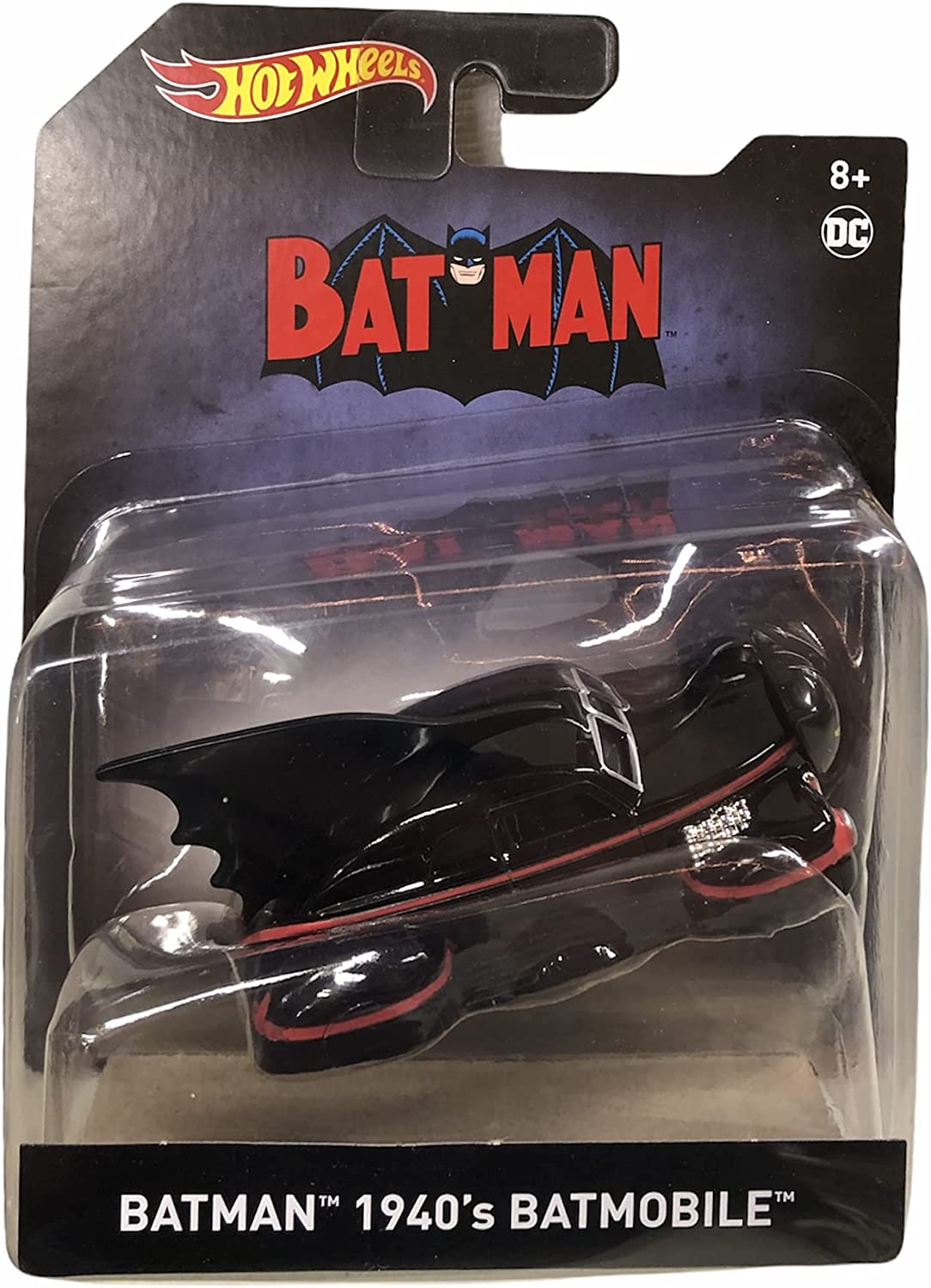 Hot Wheels 1:50 Scale Car - Batman 1940s Batmobile