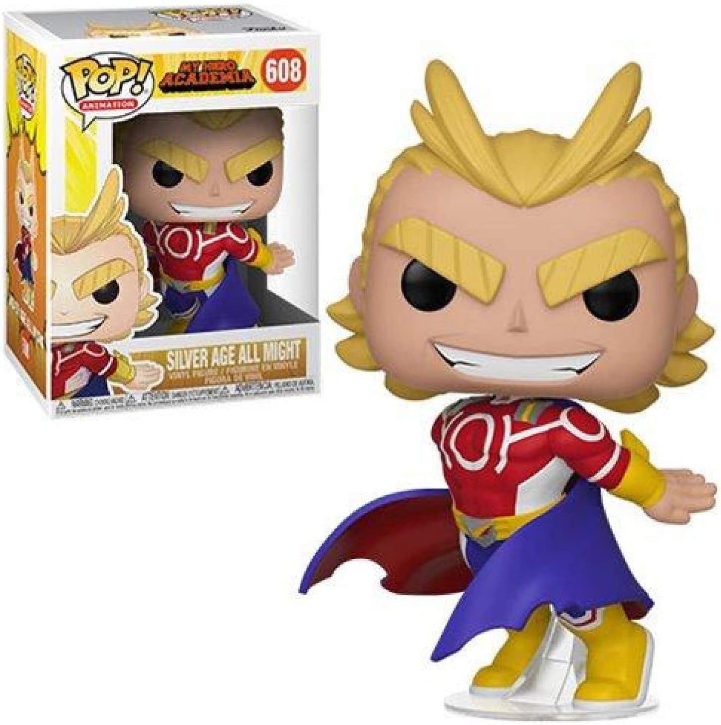 Funko Pop! Animation: My Hero Academia: All Might (Silver Age)