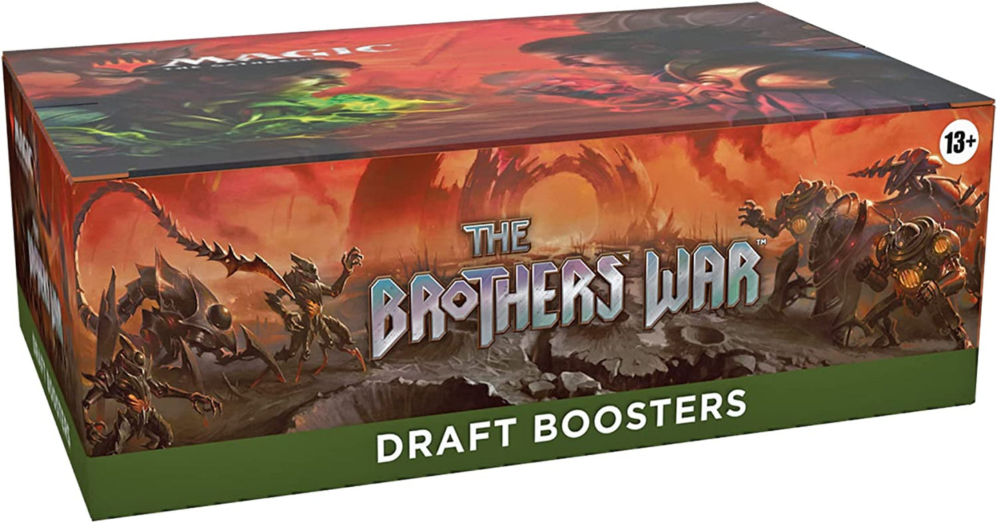 Magic: The Gathering Draft Booster Box Case - The Brothers’ War (Case of 6)