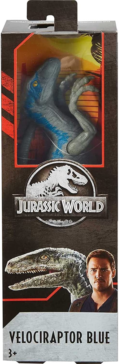 Jurassic World Large Action Figure - Basic Velociraptor (Blue)