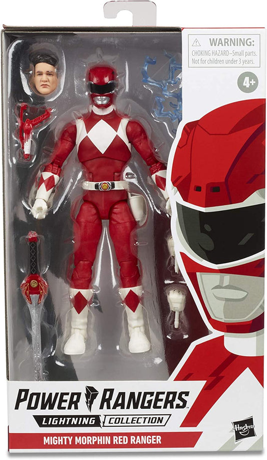 Power Rangers 6 Inch Action Figure - Lightning Collection - Mighty Morphin: Red Ranger