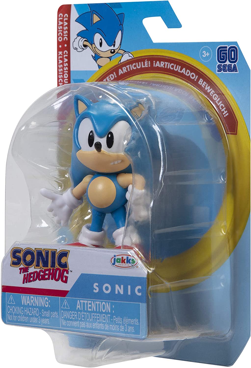 Sonic the Hedgehog 2 1/2 Figure - Classic Sonic - ToyShnip