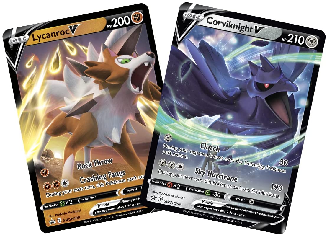Pokemon TCG V Battle Deck Bundle Lycanroc Vs Corviknight Pokemon TCG V Battle Deck Bundle Lycanroc Vs Corviknight
