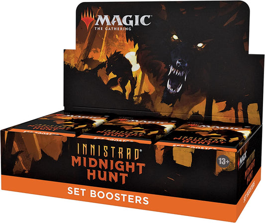 Magic: The Gathering Set Booster Box Case - Innistrad: Midnight Hunt (Case of 6)