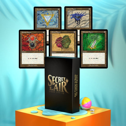 Magic: The Gathering Secret Lair - Non-Foil Edition - Dan Frazier is Back Allied Signets