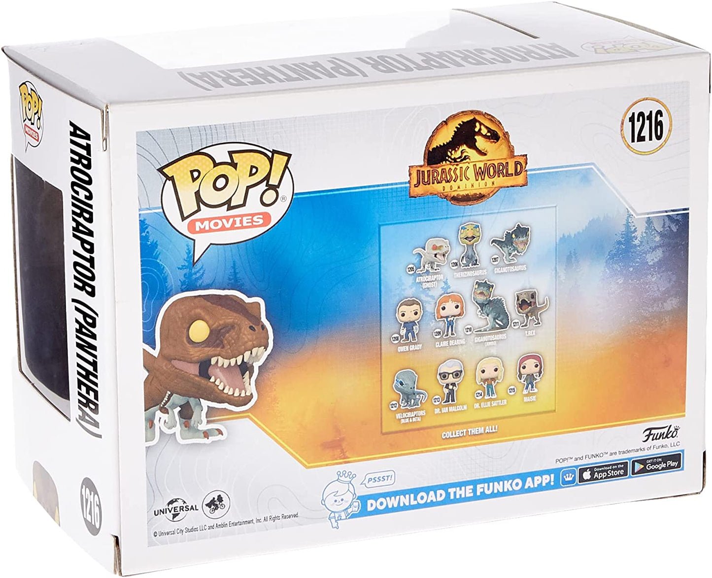 Funko Pop! Movies: Jurassic World: Dominion - Atrociraptor (Panthera) #1216