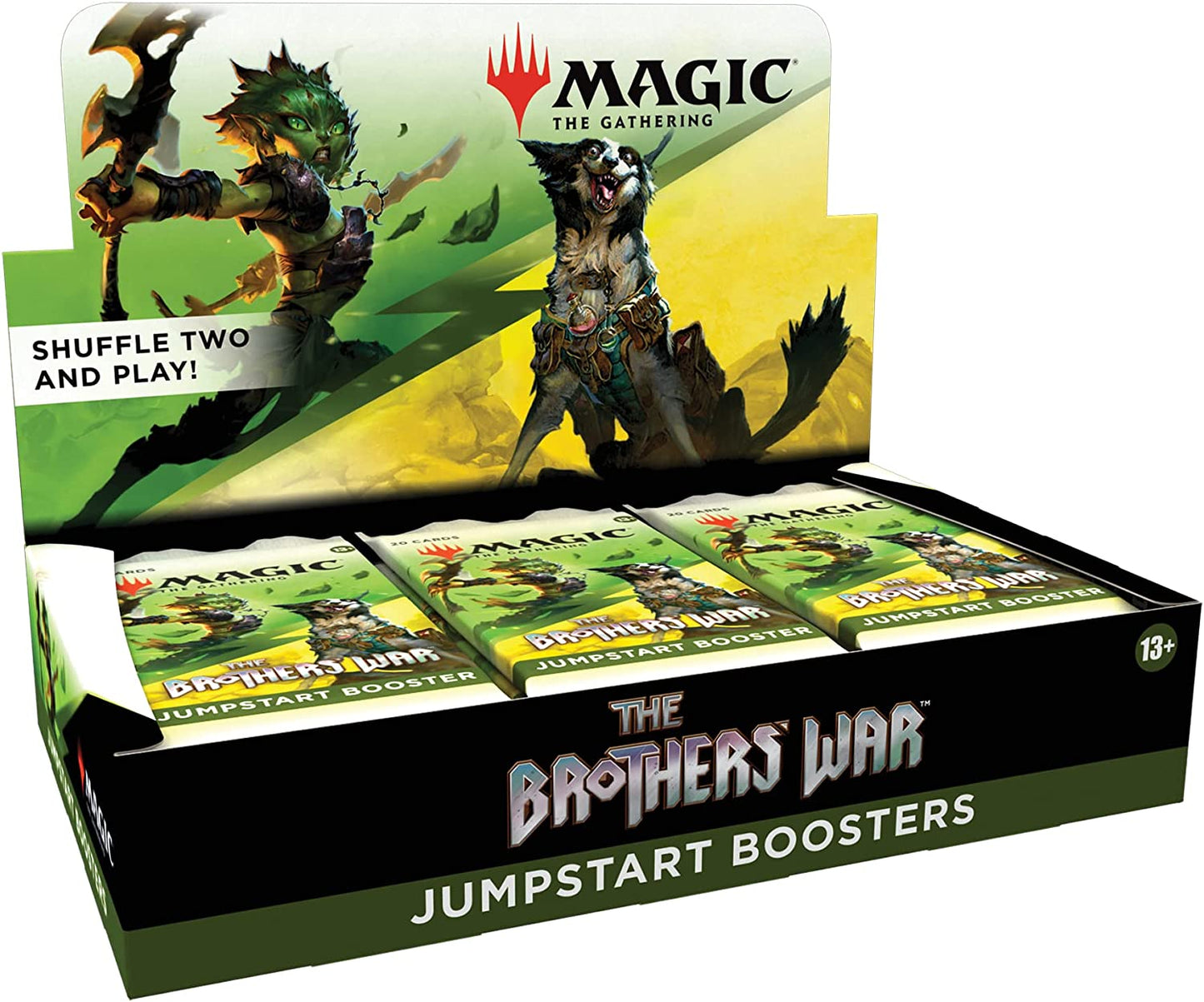 Magic: The Gathering Jumpstart Booster Box Case - The Brothers’ War (Case of 6)