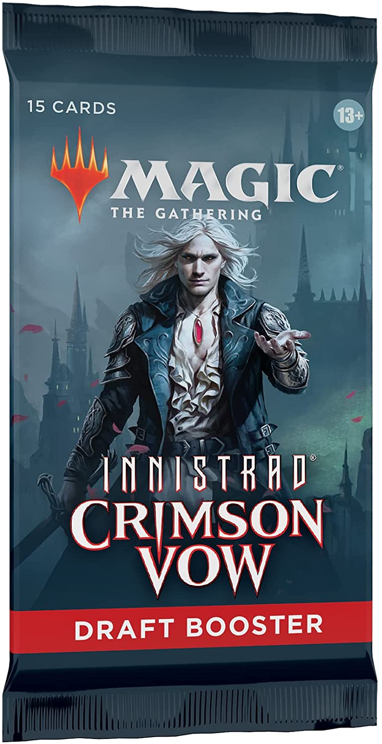 Magic: The Gathering Draft Booster Pack Lot - Innistrad: Crimson Vow - 3 Packs