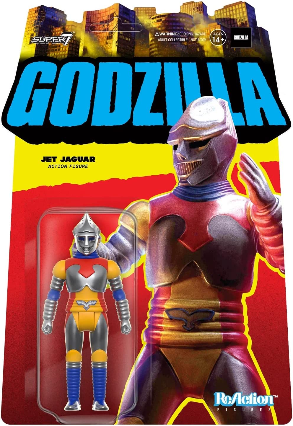 Super7 ReAction Figure - Godzilla: Jet Jaguar Toho