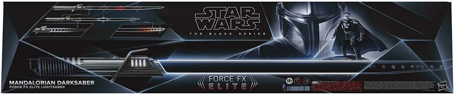 Hasbro Prop Replica Force FX Elite Lightsaber - Star Wars Black Series - Mandalorian: Darksaber