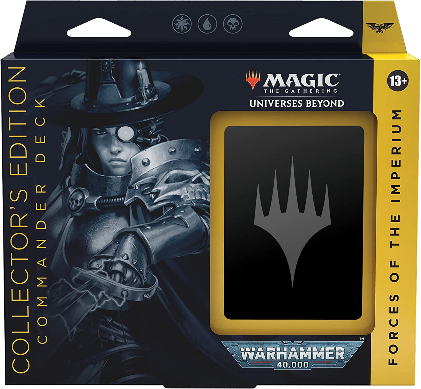 Magic: The Gathering Commander Deck Case - Universes Beyond: Warhammer 40,000 (Foil Collector's Edition) - All 4 Decks