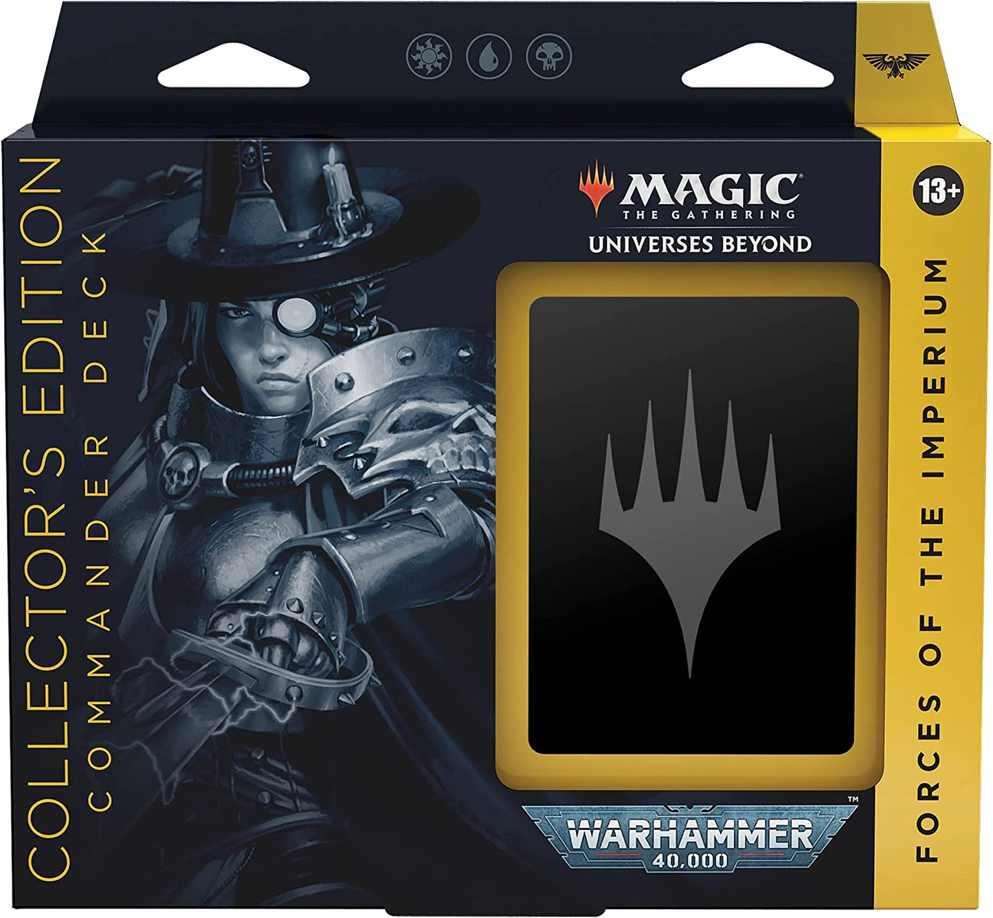 Magic: The Gathering Commander Deck Case - Universes Beyond: Warhammer Collectors Emporium NY Magic: The Gathering Commander Deck Case - Universes Beyond: Warhammer Collectors Emporium NY